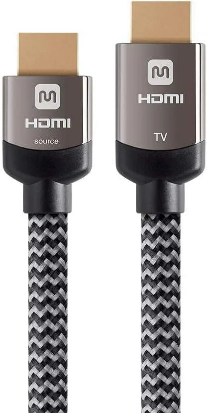 Keyence Keyence Audio Video Converter 4K Braided HDMI Cable 18Gbps 20 Feet — product photo