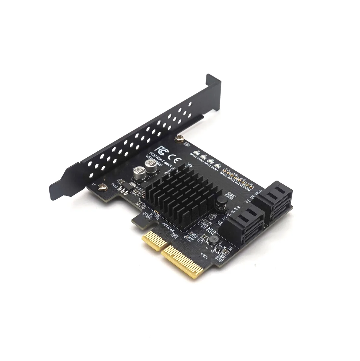 KEERUN KEERUN 4-port SATA III RAID controller Marvell 88SE9230 PCIe x4 — product photo