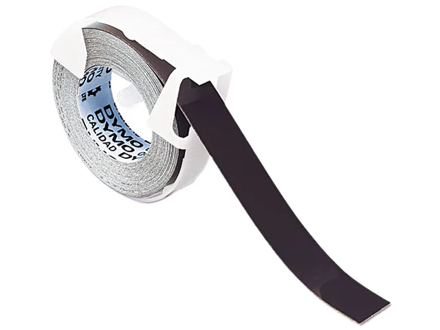 DYMO DYMO 5201-09 Embossing Tape 0.38" x 9.8 ft Black pos accessory — product photo