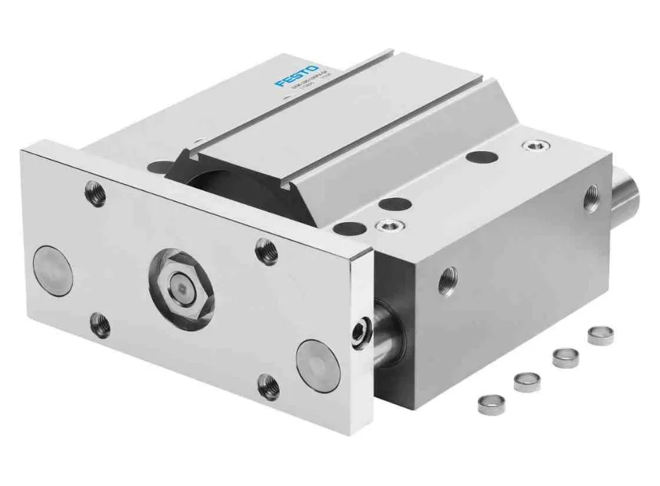 Festo Festo DFM-80-50-P-A-GF guided actuator 50mm stroke 80mm bore — product photo