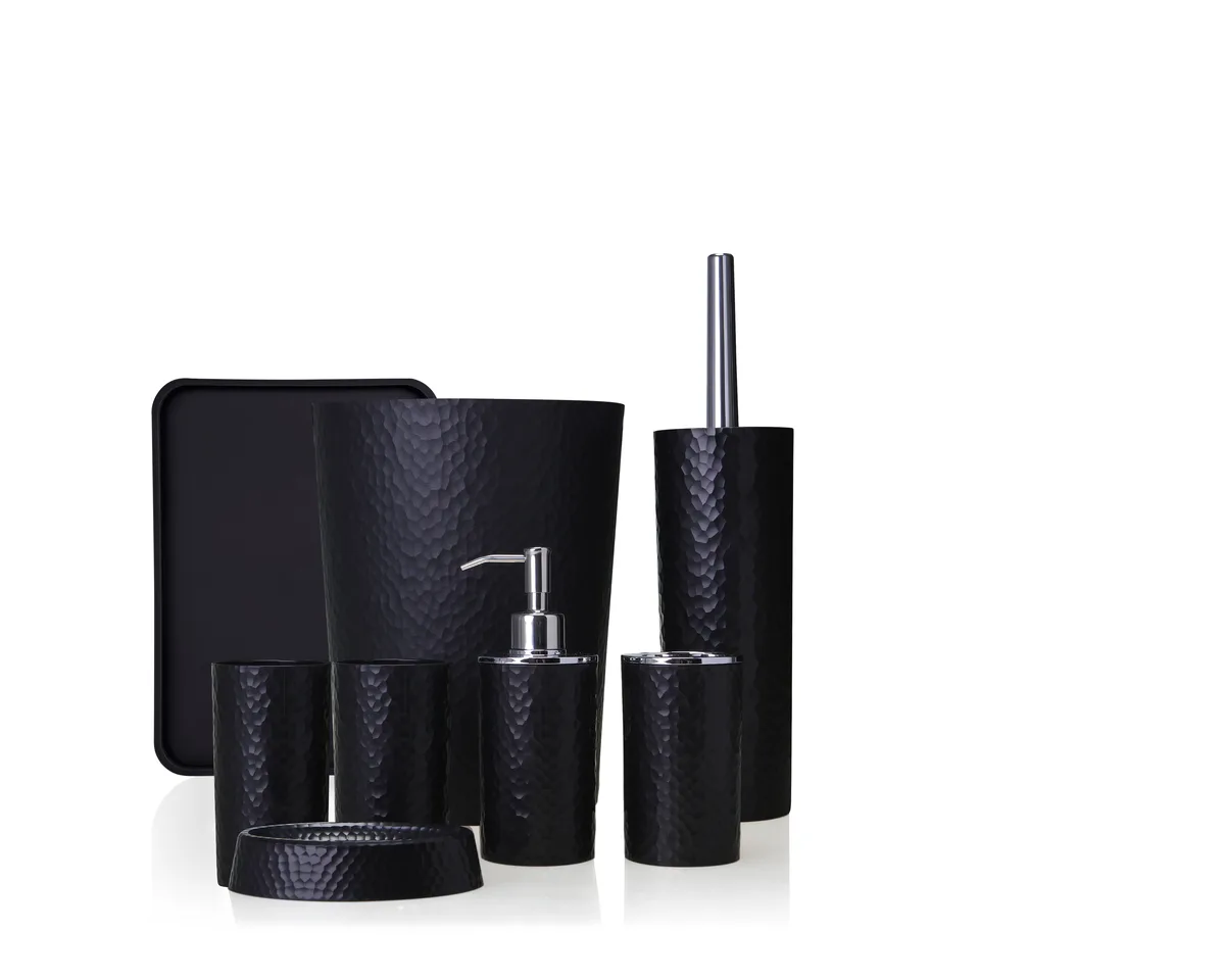 Rosewill Rosewill FR0001 8-Piece Bathware Set Black — product photo