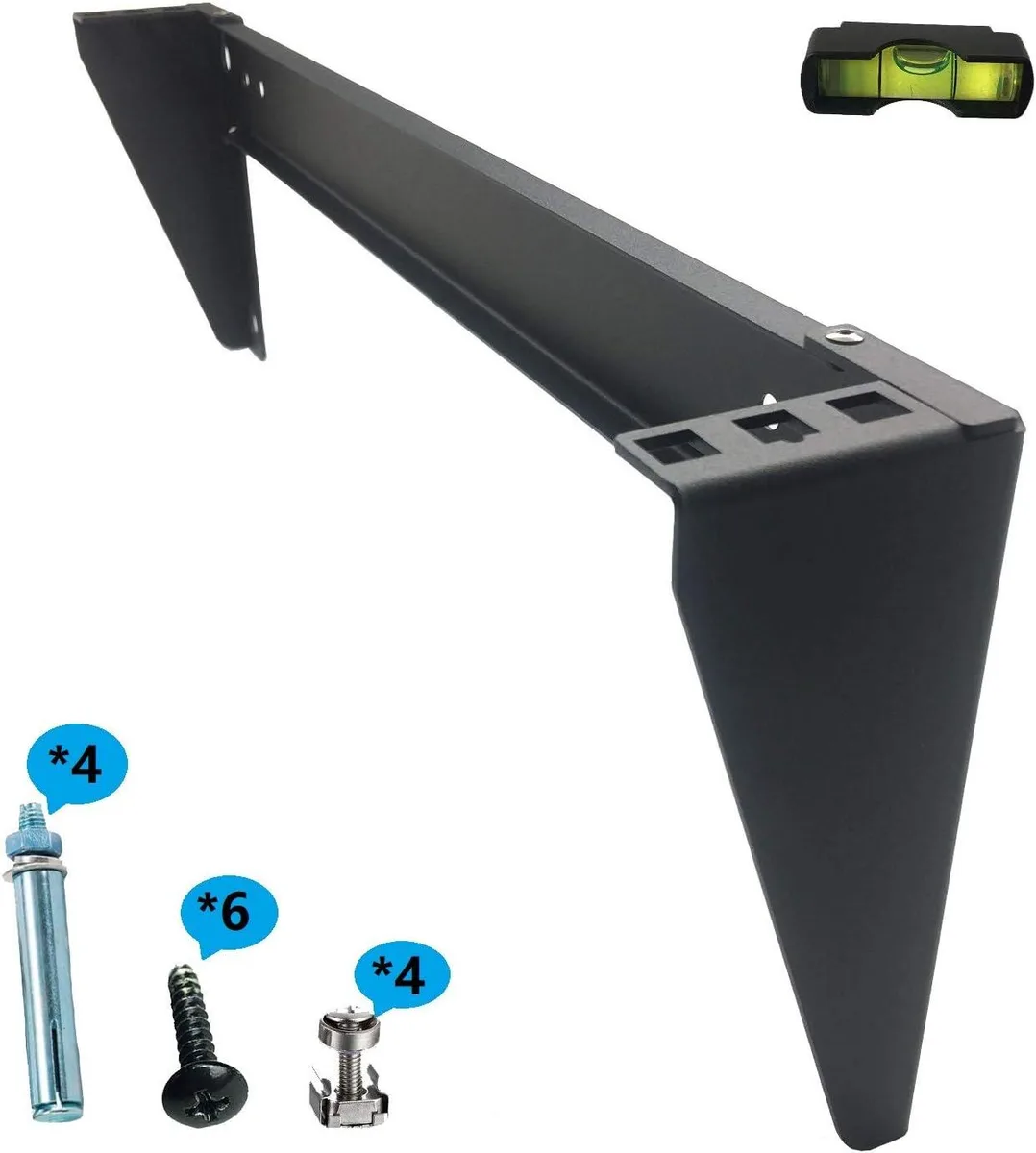PISKEKAT PISKEKAT 19 Inch 1U Wall Mount Server Rack 125 lb MFT-HVWRF1U — product photo
