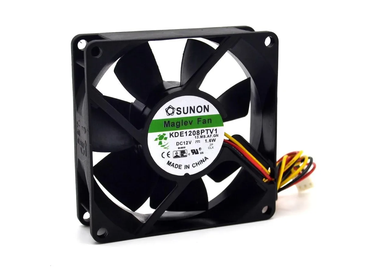 Fans Fans KDE1208PTV1 80mm case fan 12V 1.6W 3-pin — product photo