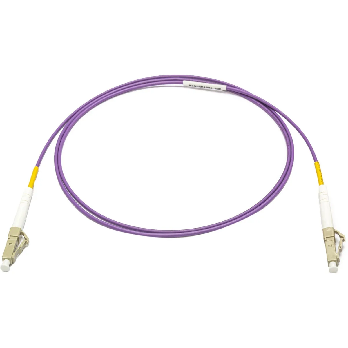 Camplex Camplex OM4 50/125 10/40/100G Simplex LC Armored Fiber Patch Cable Purple 16.4 — product photo