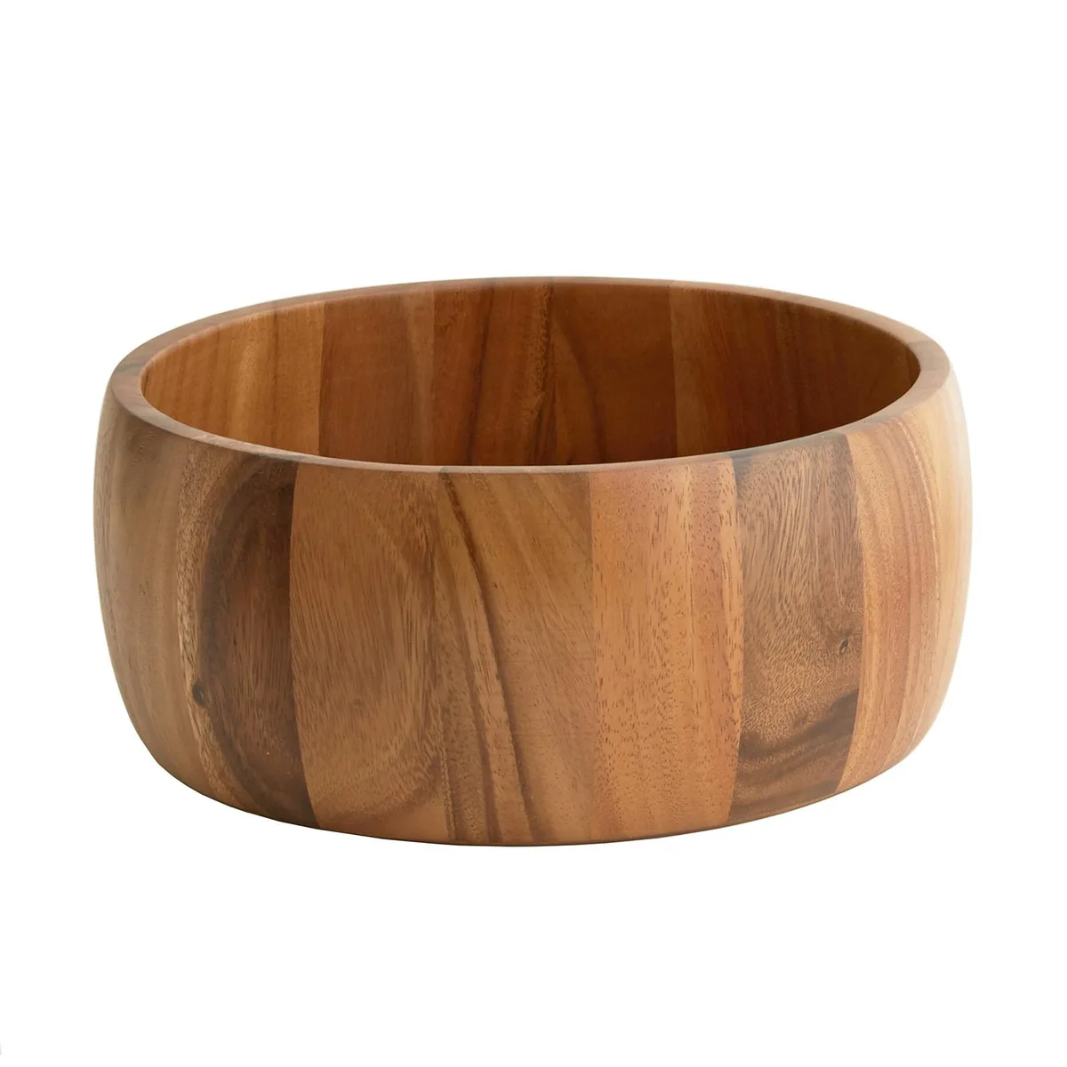 Frieling Fresh Solutions Frieling Fresh Solutions Acacia Wood Calabash Bowl 12-Inch — product photo