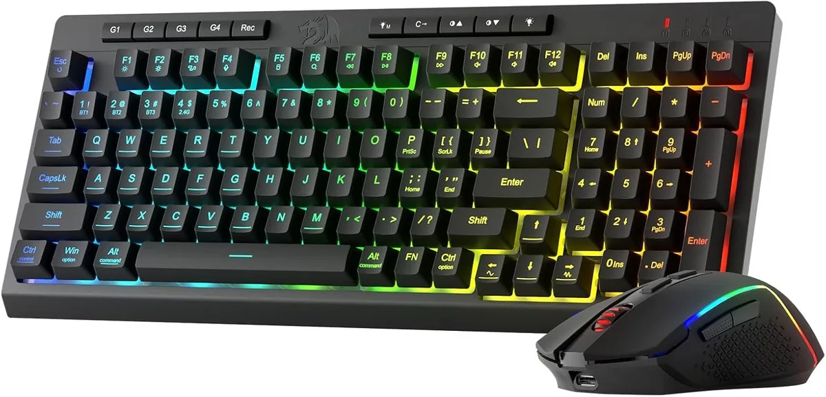Redragon Redragon S142 98-Key Wireless Gaming Keyboard & Mouse Combo — product photo