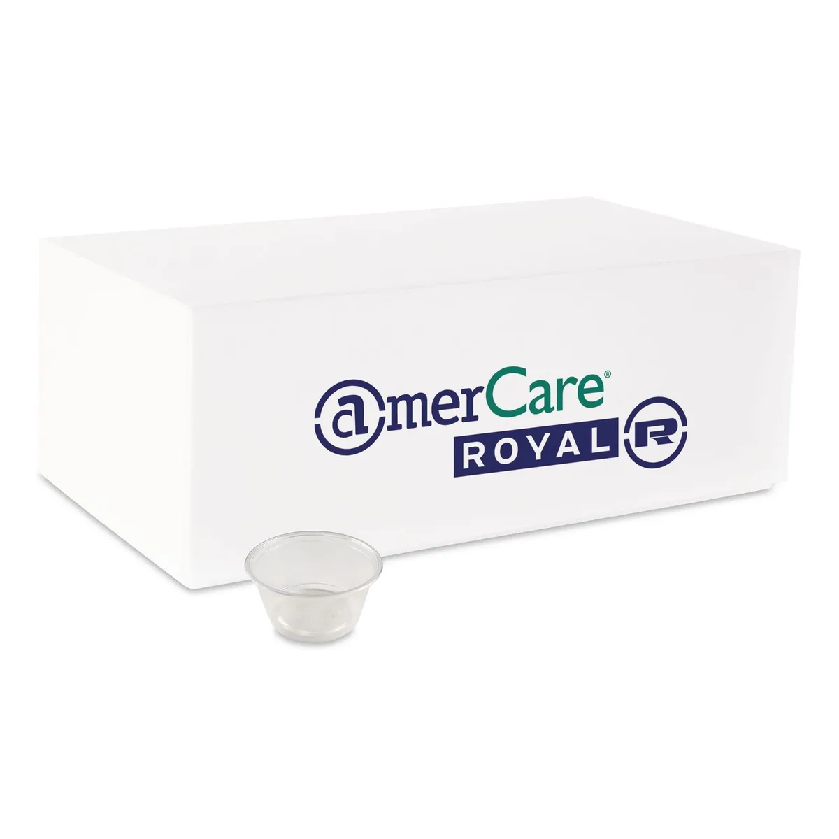 AmerCareRoyal AmerCareRoyal Portion Cups 2 oz Clear 100/Pack 25 Packs/Carton — product photo