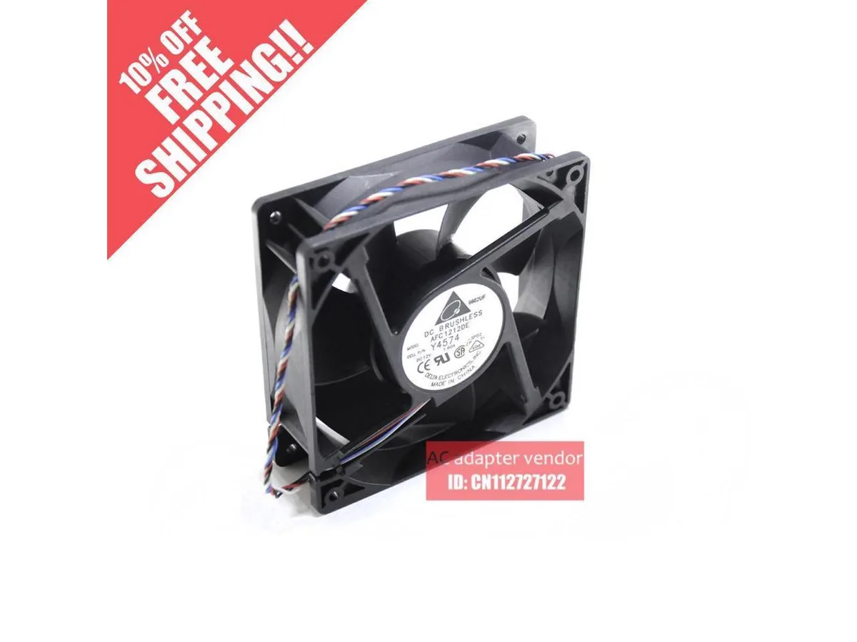 Fans Fans AFC1212DE Y4574 12038 12cm 1.6a PWM case fan — product photo