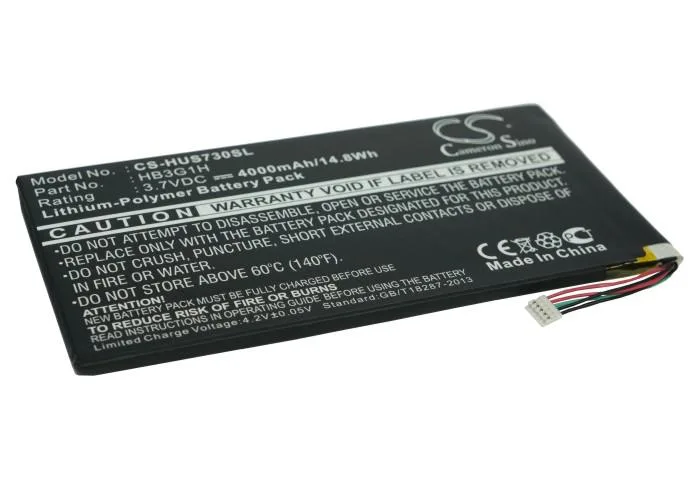 Cameron &amp; Co Cameron &amp; Co DS-CS-HUS730SL Li-Polymer 4000mAh battery — product photo