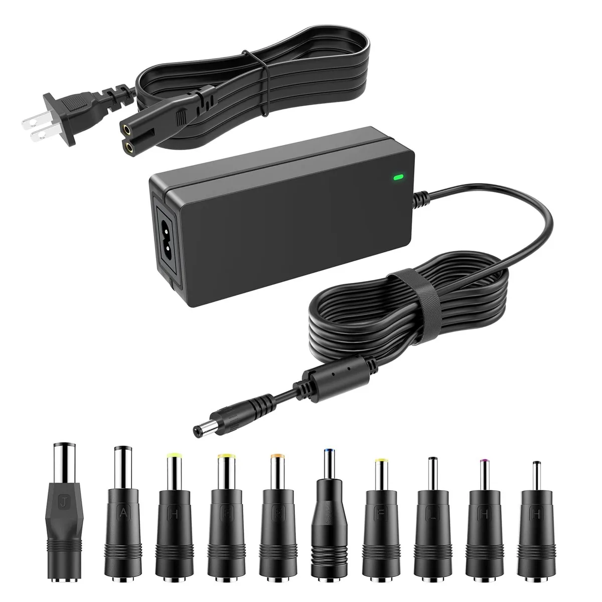 Mareisa AD890326010B-1LF 19V 3.42A 65W power adapter with 10 tips — product photo