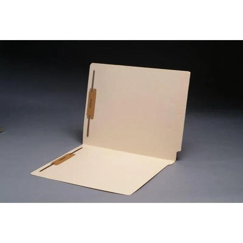 BSP FIling BSP FIling 14pt Manila File Folders End Tab Fastener Pos #1 &amp; #3 Box of 50 — product photo