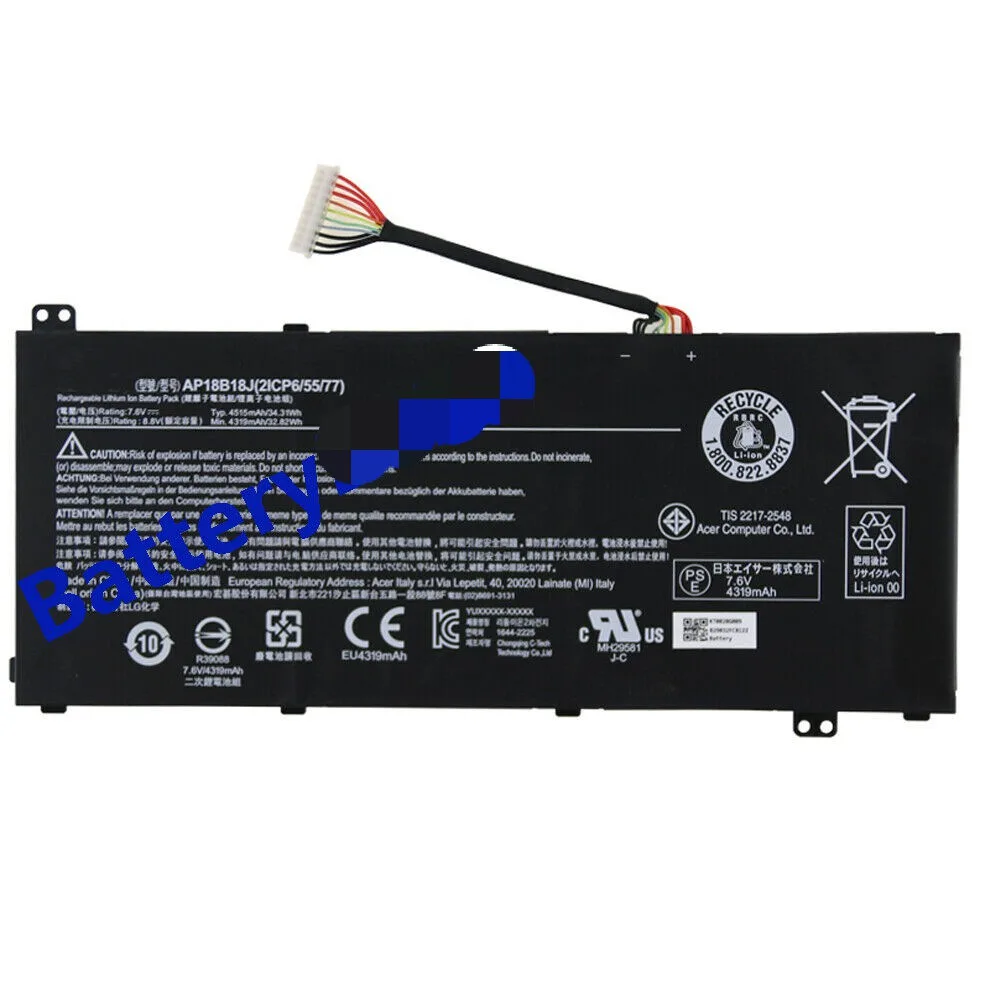 E-buy E-buy AP18B18J 34.31Wh 7.6V laptop battery for Acer Aspire 3 A314-32 — product photo