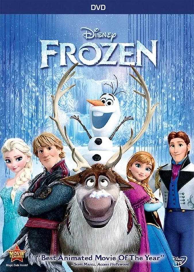 Walt Disney Home Entertainment Walt Disney Home Entertainment Frozen DVD TV 2014 — product photo