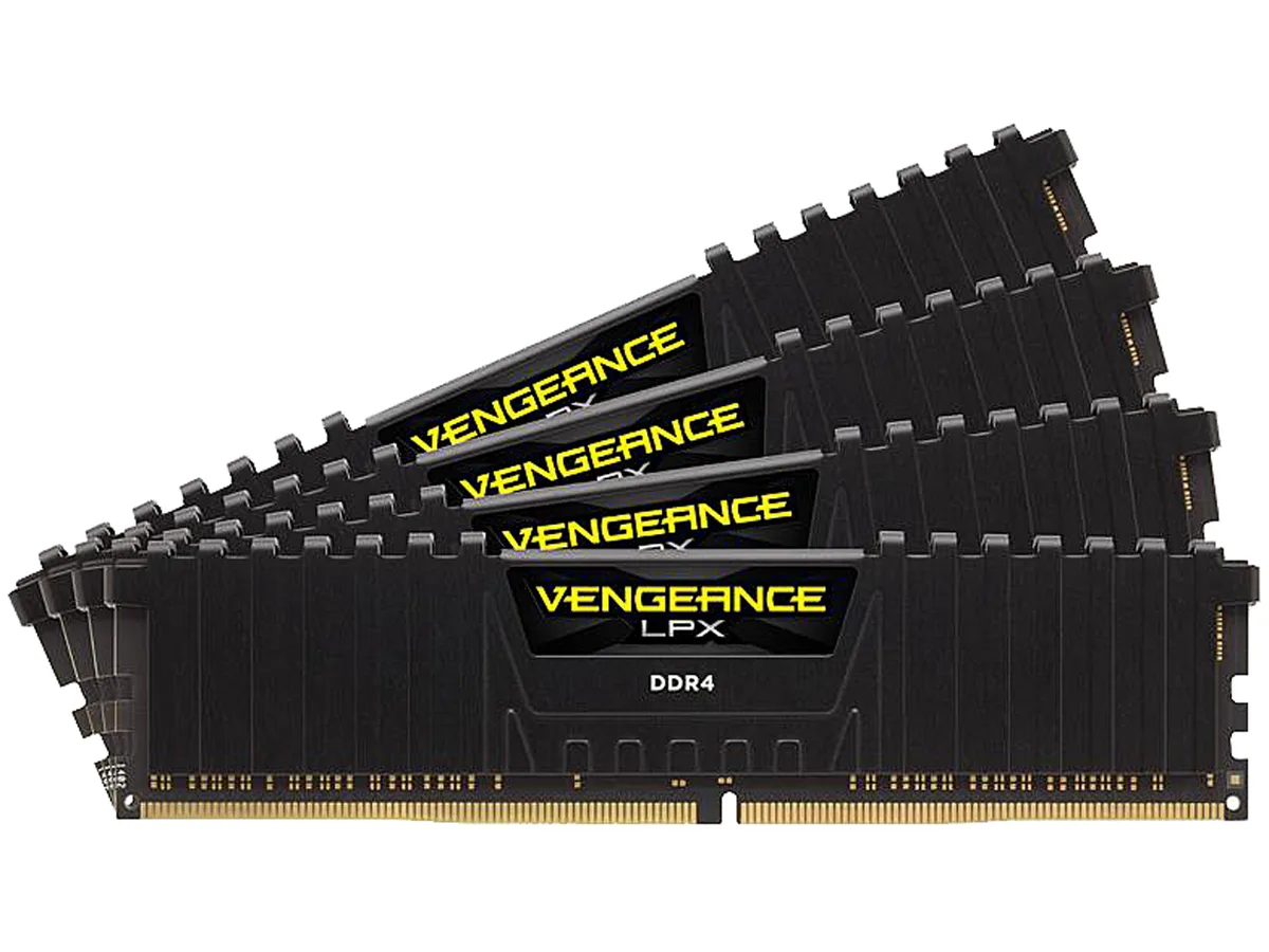 Corsair Corsair CMK64GX4M4C3200C16 Vengeance LPX 64GB (4 x 16GB) DDR4 3200 CL16 desktop RAM — product photo