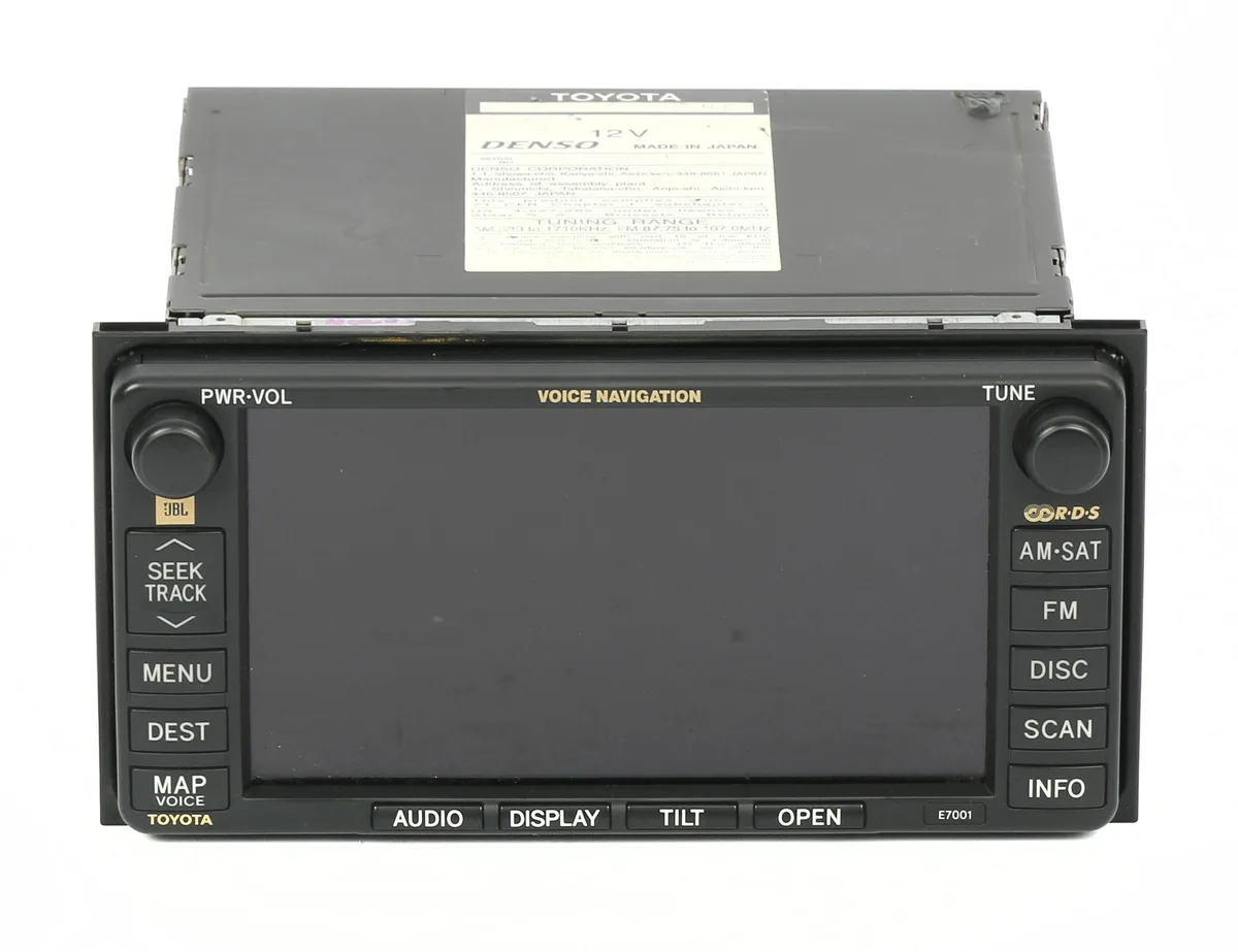 1 Factory Radio 1 Factory Radio 86120-33590 E7001 receiver Toyota Solara 2004-2006 — product photo
