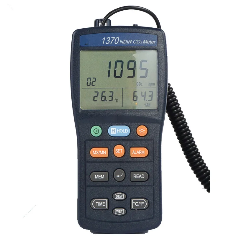 TES Electrical Electronic Corp. TES Electrical Electronic Corp. 1370 NDIR CO2 Analyzer electrician tool — product photo