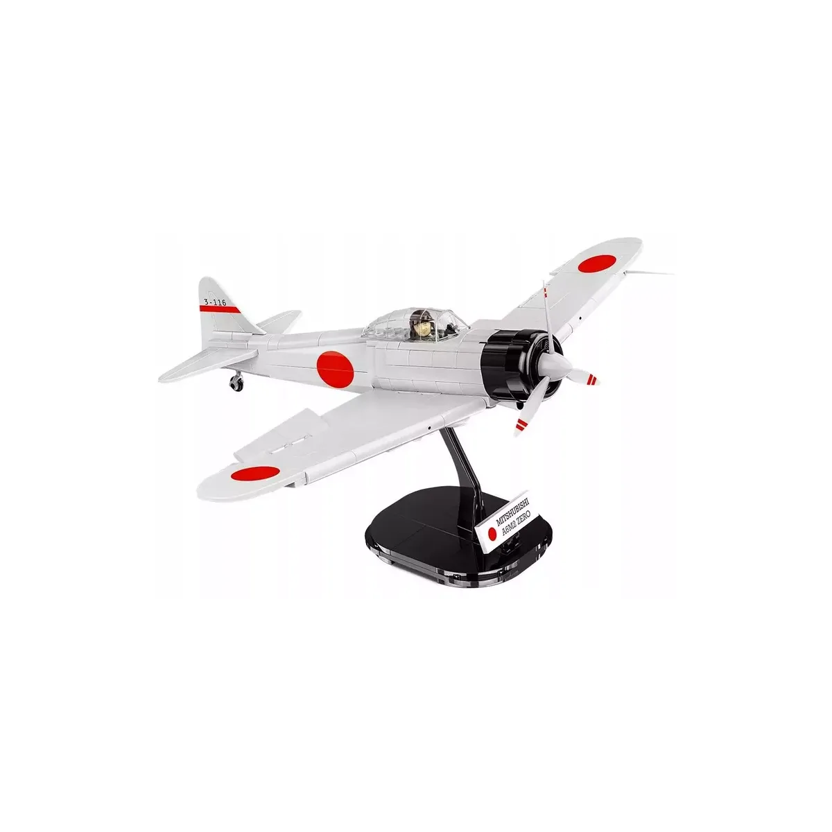 Cobi Cobi COBI-5729 1:32 Mitsubishi A6M2 Zero-Sen hobby collectible 347 blocks — product photo