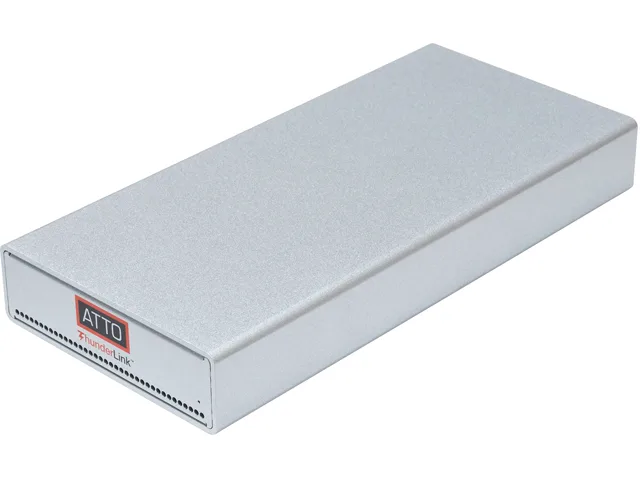 ATTO Technology ATTO Technology TLSH-3128-D00 RAID controller 40Gb/s Thunderbolt 3 2-port to 12Gb/s SAS SATA 8-port — product photo