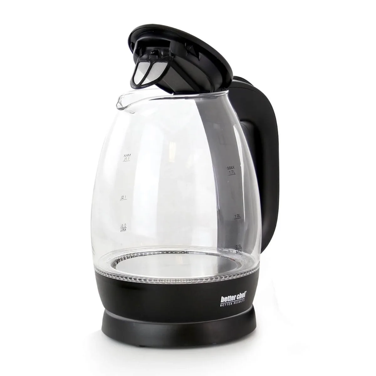 Better Chef Better Chef IM-176B 1.7 L Glass Cordless Kettle — product photo
