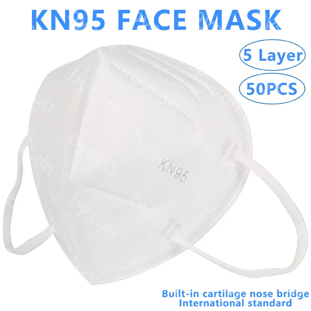 Ackmioxy Ackmioxy KN95 50-pack White Home Health Care — product photo