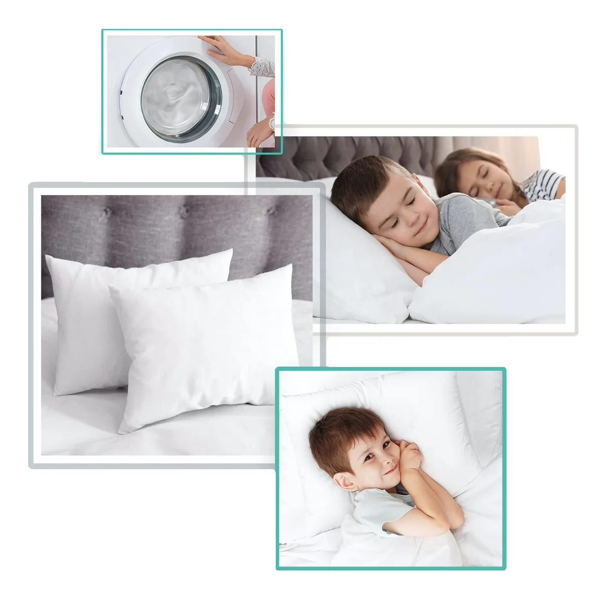 Altatac Altatac Toddler Pillowcase White 13 x 18 100% Cotton Home Accent — product photo