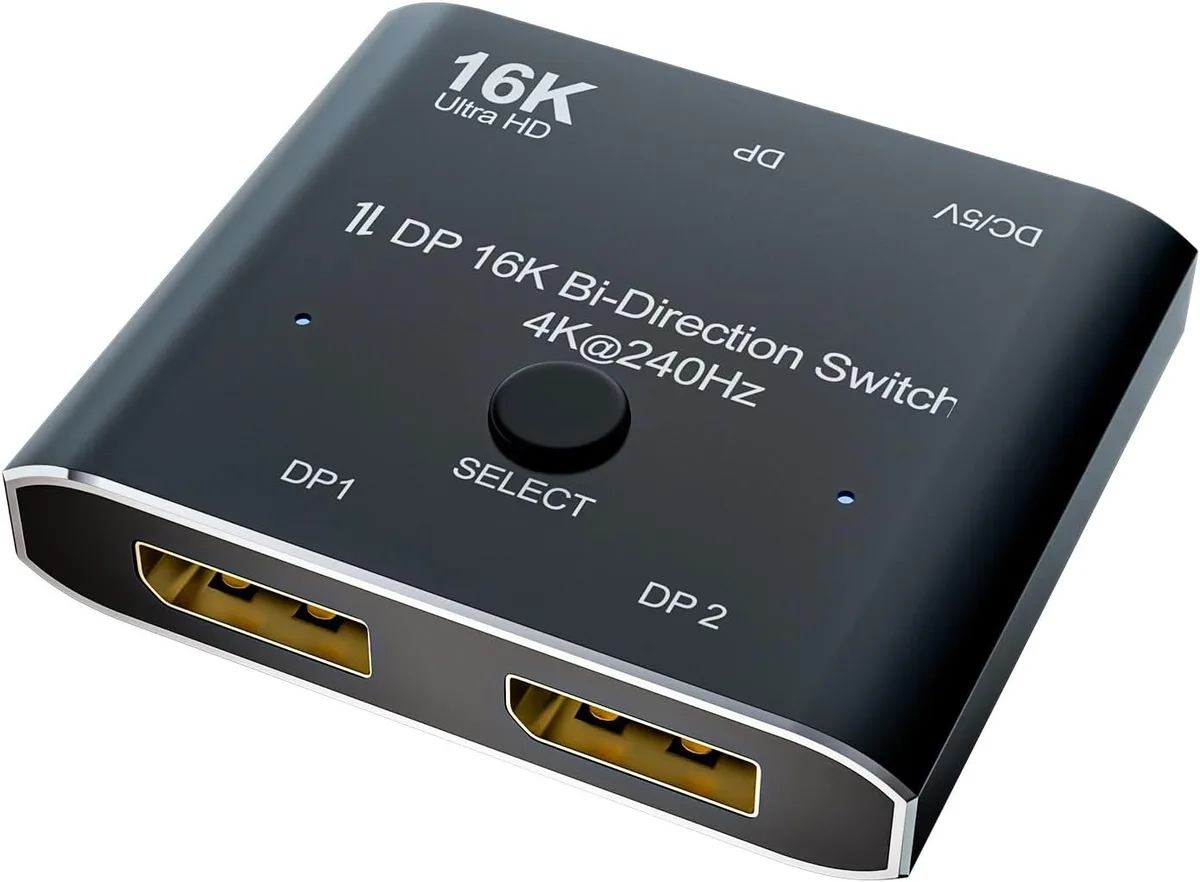 CableDeconn CableDeconn DisplayPort 1.4 Bi-Directional Switch 8K@120Hz 4K@240Hz 40Gbps USB-C Cable — product photo