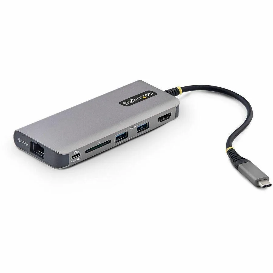 STARTECH STARTECH USB-C HDMI Multiport Adapter 140W PD 4K 60Hz 10Gbps SD Mini Dock — product photo