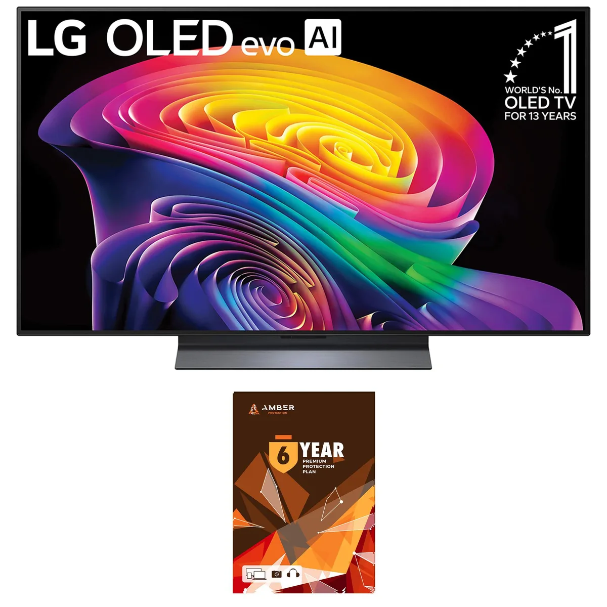 LG Electronics LG Electronics OLED48C6PUA 48" OLED TV 120Hz 2026 6 Year Amber Protection Plan — product photo