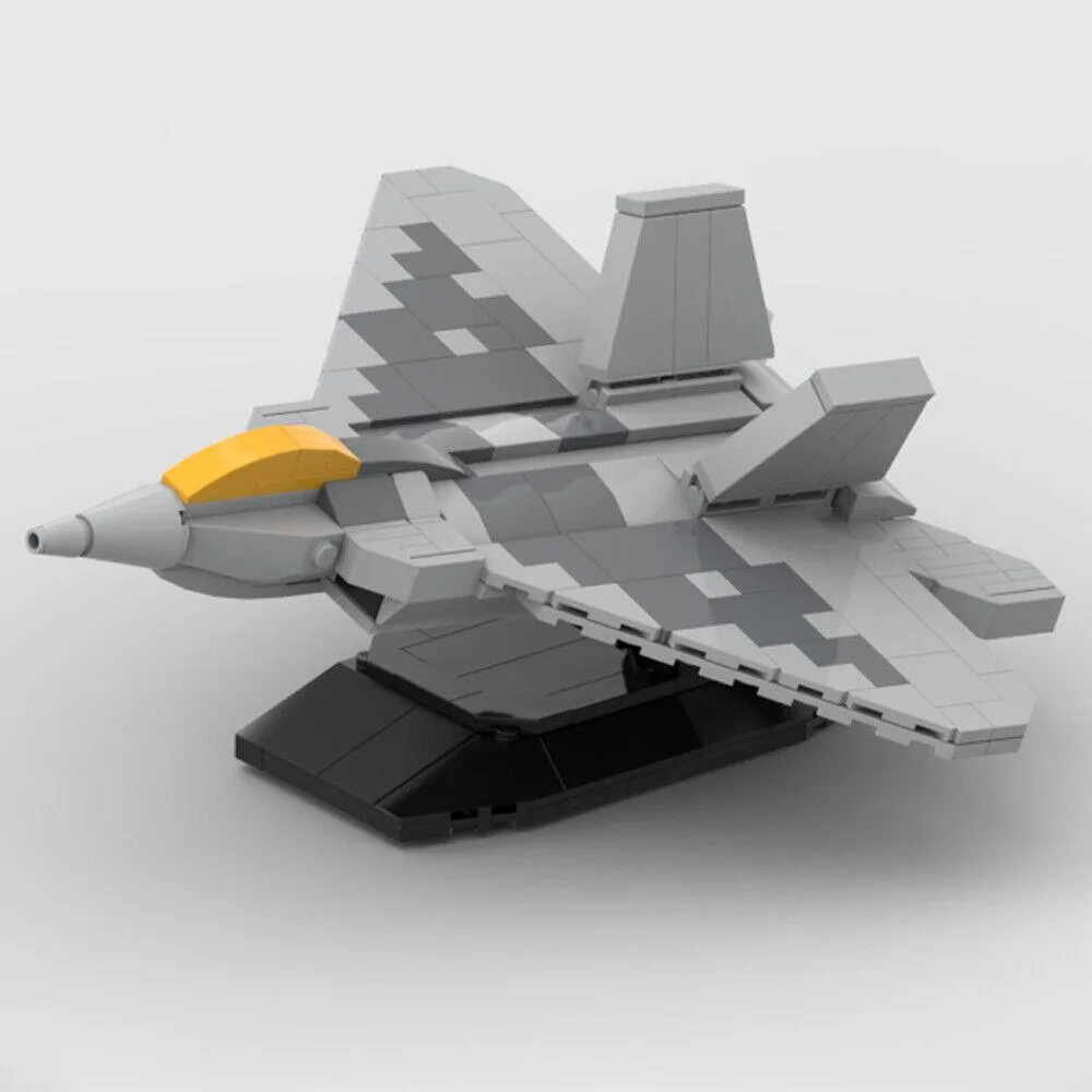 ZITIANYOUBUILD ZITIANYOUBUILD MOC-165900 F-22 Raptor Aircraft Building Set — product photo