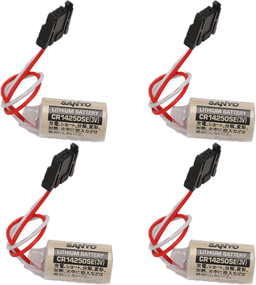 TOPMAO TOPMAO CR14250SE 3V 1800mAh 1/2AA Lithium Battery 4-Pack — product photo