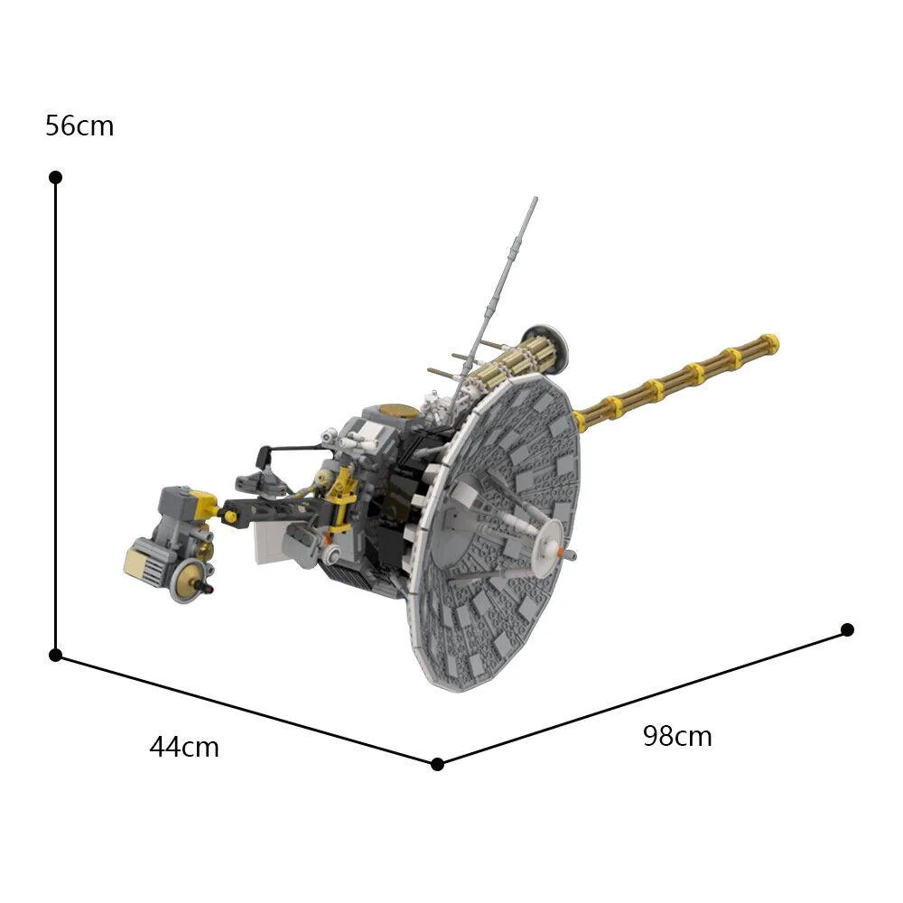 ZITIANYOUBUILD ZITIANYOUBUILD MOC-71157 Farthest Spaceship 1903 Pieces Building Toy — product photo