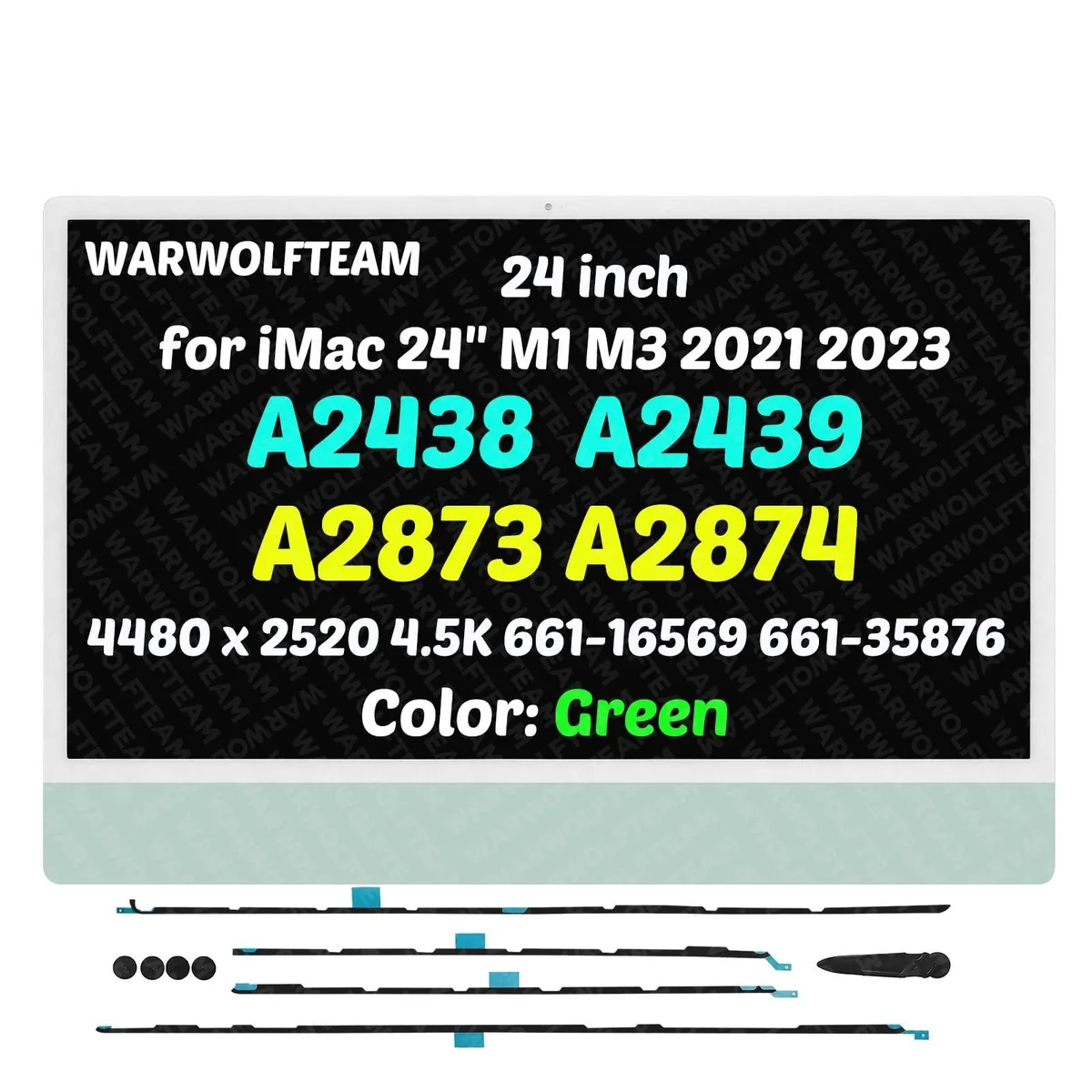 Bolton Technical Bolton Technical 2 in 1 Accessory iMac 24" 4.5K LG204A-215 Green — product photo