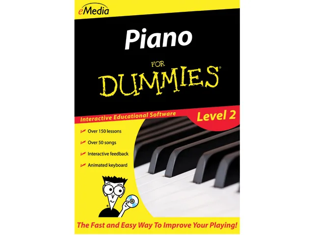 eMedia eMedia FD09108DLW Piano For Dummies Level 2 Windows Download 150 lessons 30 videos — product photo