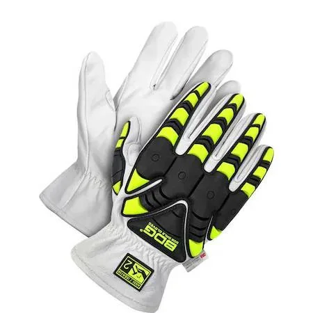 BDG BDG 20-9-1870-S Leather Gloves Goatskin White M personal protective equipment — product photo