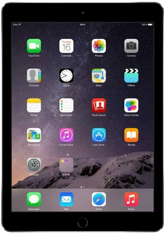 Apple Apple iPad Air 2 16GB 9.7" Space Gray tablet — product photo