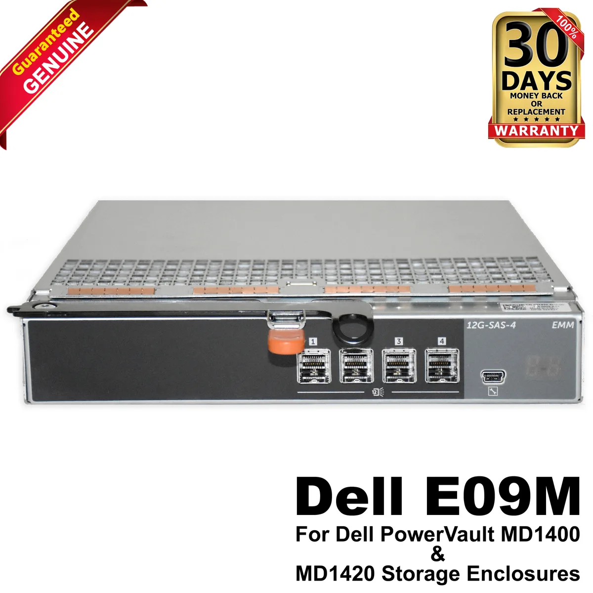 DELL DELL E09M 2X93X SAS backplane for PowerVault MD1400 MD1420 laptop replacement part — product photo