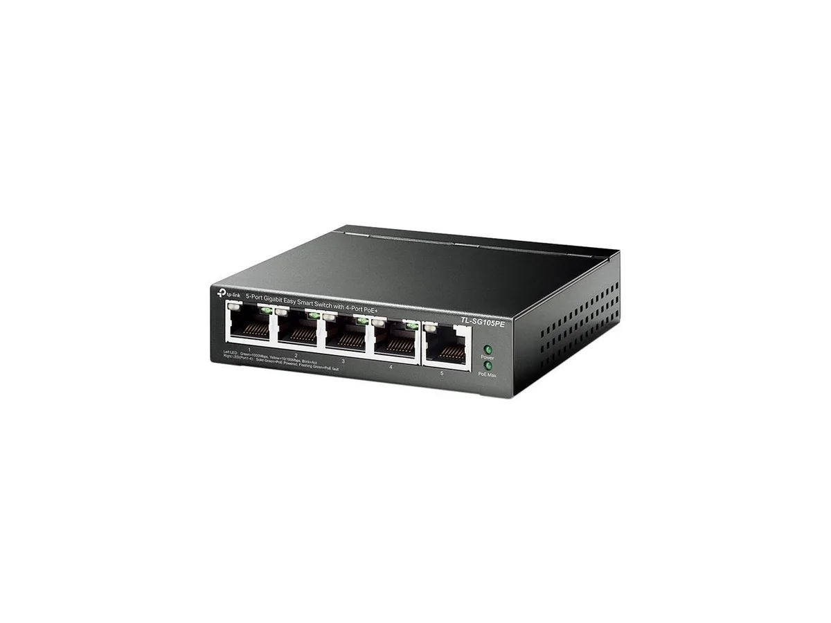 TP-Link TP-Link TL-SG105PE 5-Port Gigabit Easy Smart Switch 4-Port PoE+ 65W — product photo