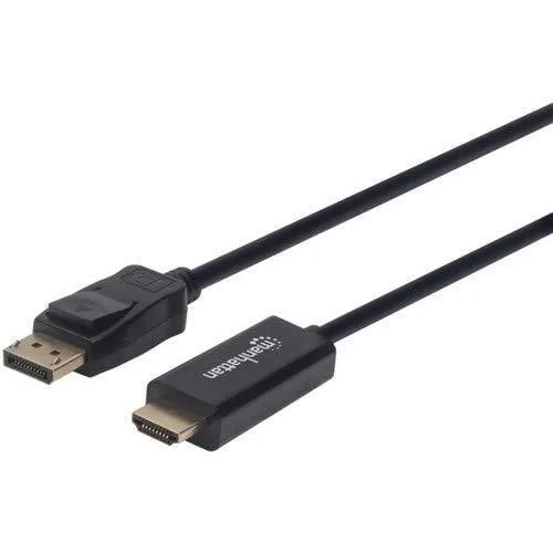 MANHATTAN MANHATTAN 153201 6 ft DisplayPort to HDMI cable — product photo