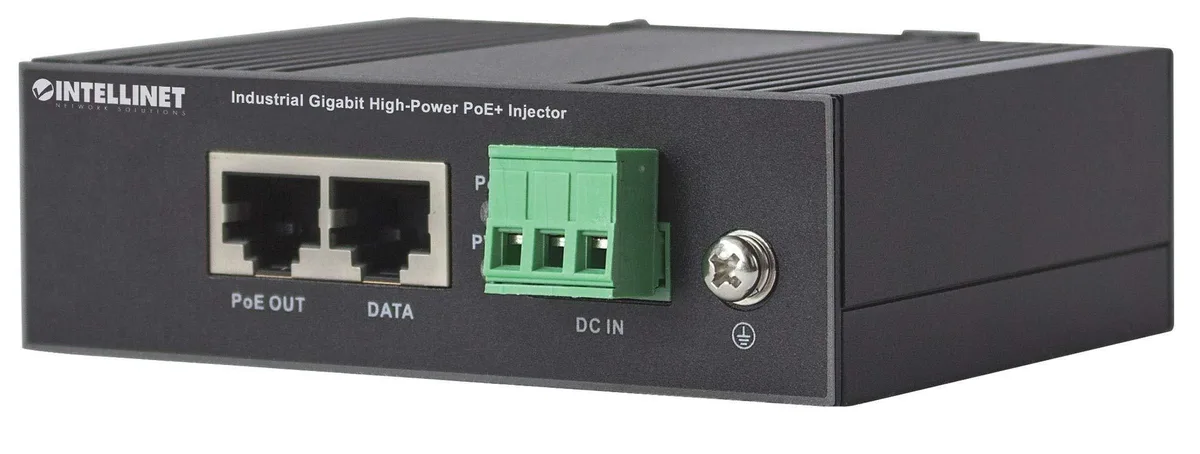 Intellinet Intellinet Industrial Gigabit High-Power PoE+ Injector 30 W — product photo