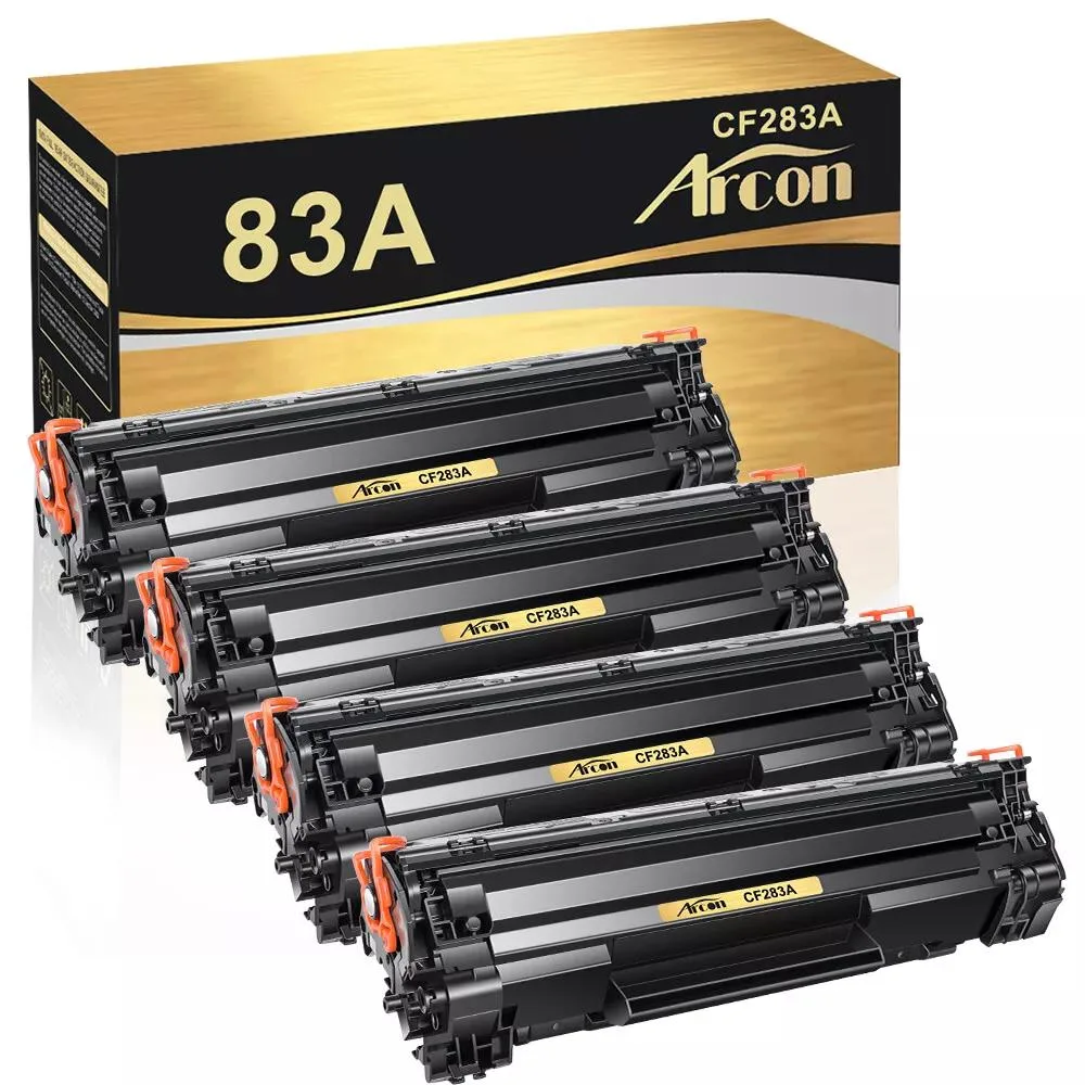 V4ink V4ink 4-pack CF283A 83A black toner cartridges compatible with M127fw M125nw — product photo