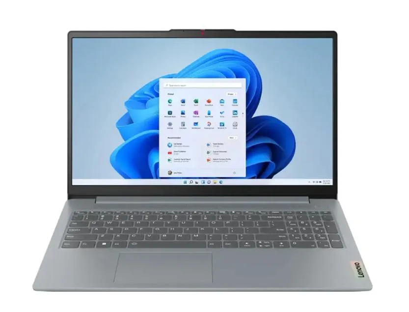 Lenovo Lenovo IdeaPad Slim 3i 15.6" FHD i3-N305 8GB 128GB UFS Arctic Grey laptop — product photo