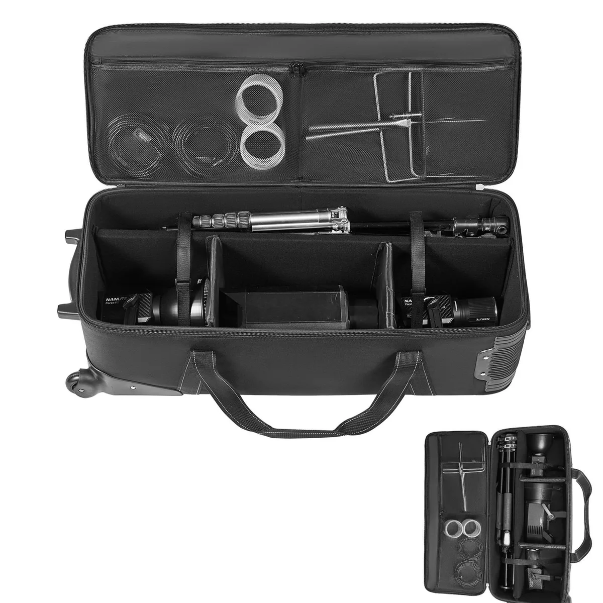 VEVOR VEVOR Studio Equipment Trolley Case 118×37×30 cm 93.23 L — product photo