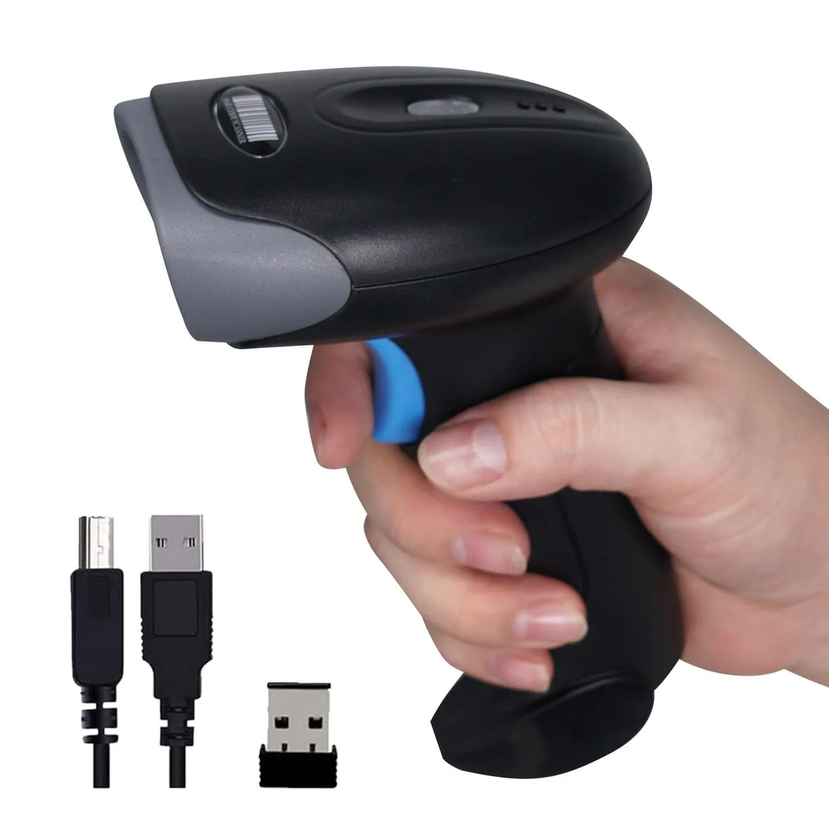AZT POS Rabitpos HBA-U27W 2.4G Wireless Barcode Scanner — product photo