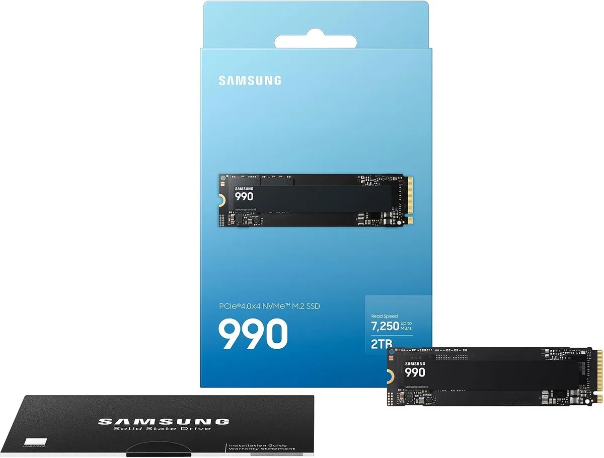 SAMSUNG SAMSUNG 990 2TB M.2 2280 PCIe 4.0 x4 internal SSD — product photo