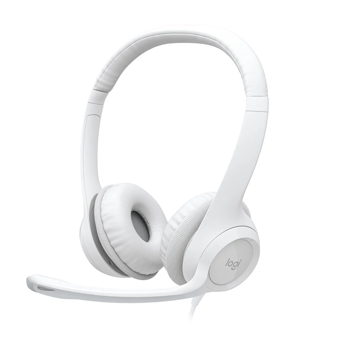 Logitech Logitech H390 981-001285 Wired USB Headset Off-White — product photo