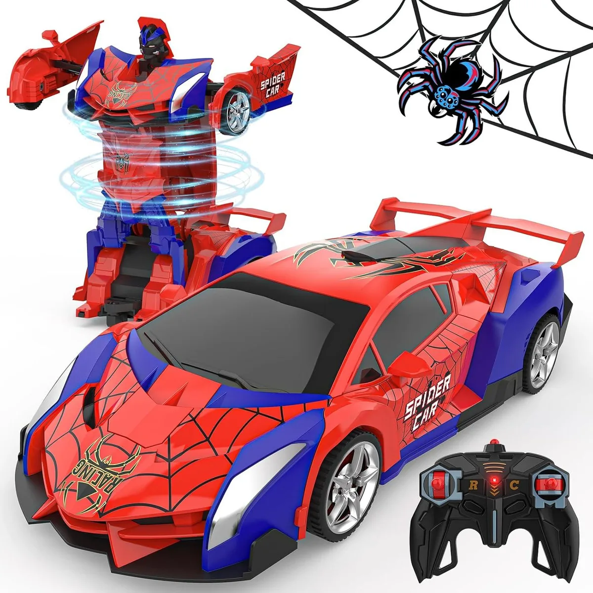 usbroway usbroway Transforming RC Robot Car 1:18 2.4GHz 360° Rotation — product photo