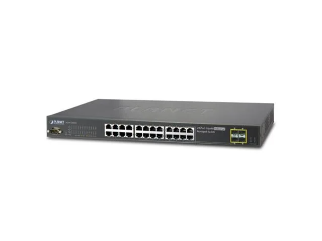 PLANET PLANET IGSW-24040T 24-port 10/100/1000 with 4 SFP managed network switch — product photo