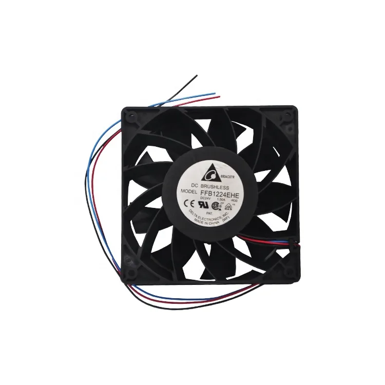 Fans Fans FFB1224SHE-BROOSize 120×120×38mm 24V 1.5A 3600RPM case fan — product photo