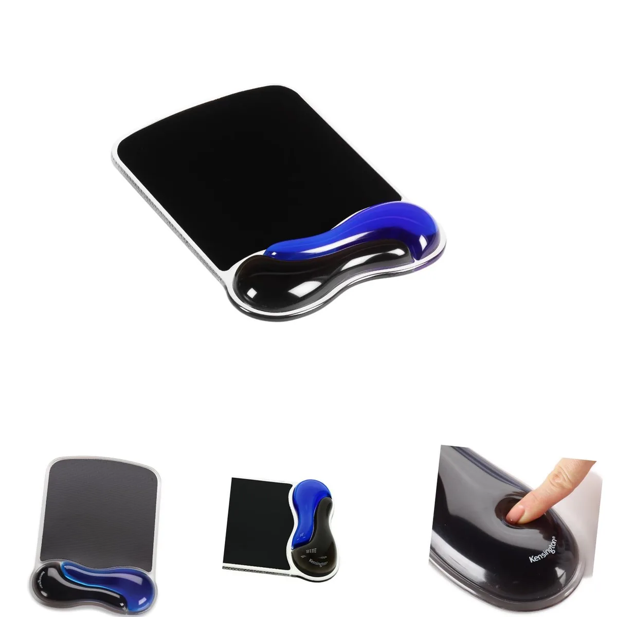 Kensington Kensington Duo Gel Mouse Pad with Wrist Rest Blue K62401AM Mouse Pad — product photo