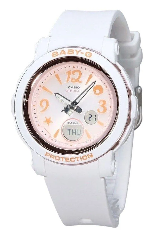 CASIO CASIO Baby-G BGA-290US-4A 100M Orange Dial Ladies Watch — product photo